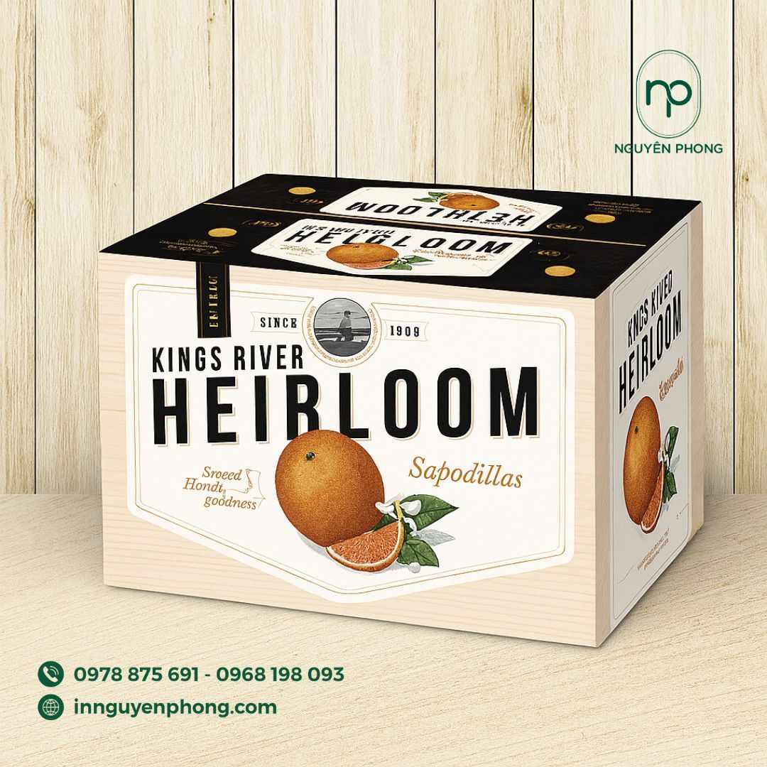 Mẫu thùng carton đựng hồng xiêm 